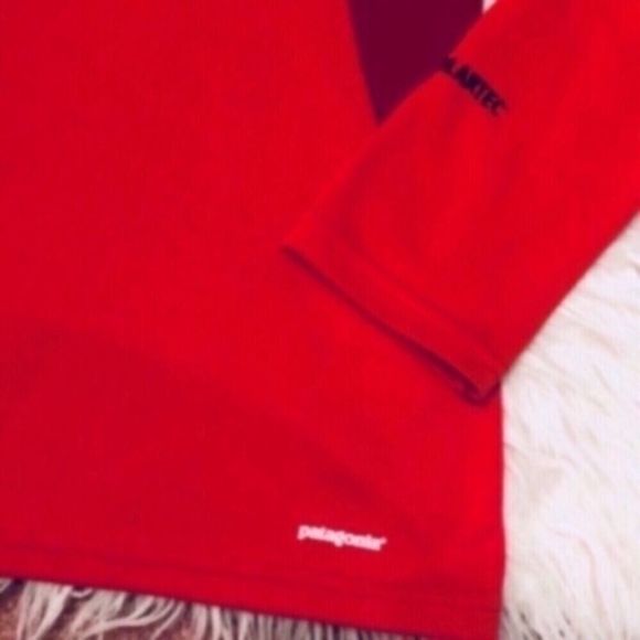 Patagonia Red Capilene 3 Midweight Pullover - Picture 2 of 6
